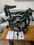 Classic 6-Speed Brompton Folding Bicycle B - Racing Green - MINT