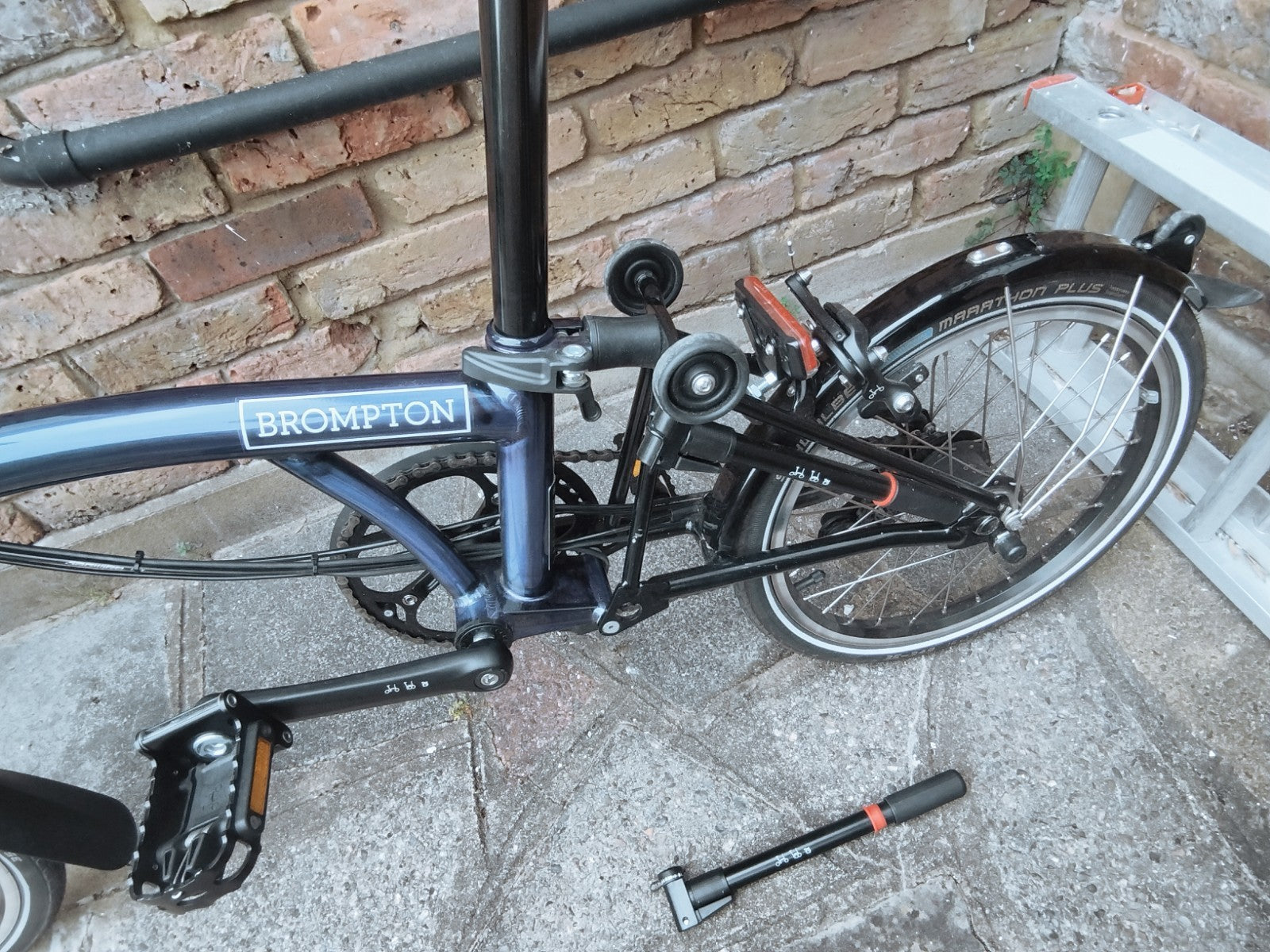 Brompton C Line 6 Speed Folding Cloud Metallic