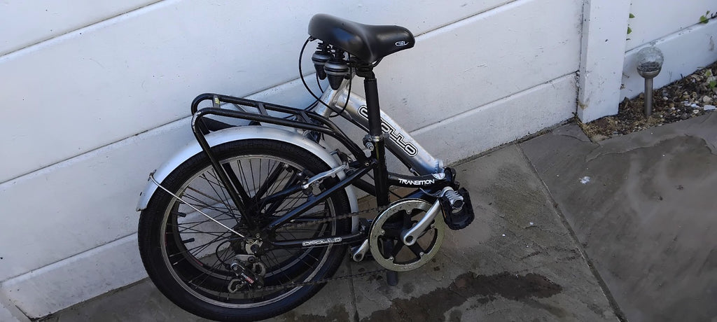 Folding Bike Apollo Transit 20”wheels Aluminium Frame 6 Gears Revoshift