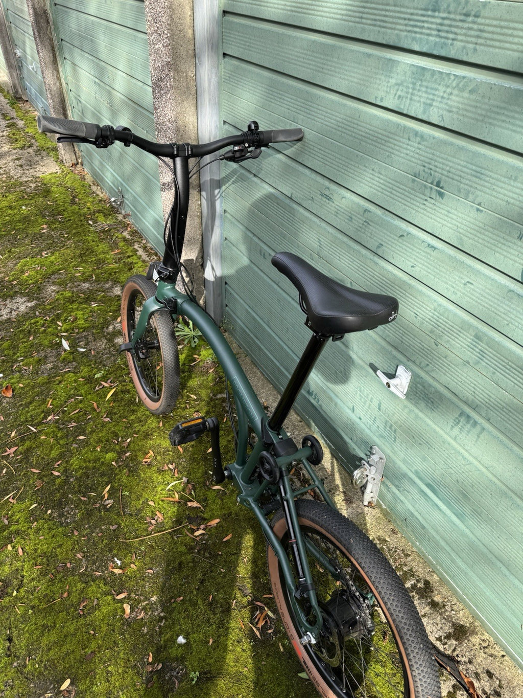 Brompton G-Line 8-Speed Folding Bike Forest Green Medium Frame Excellent Cond