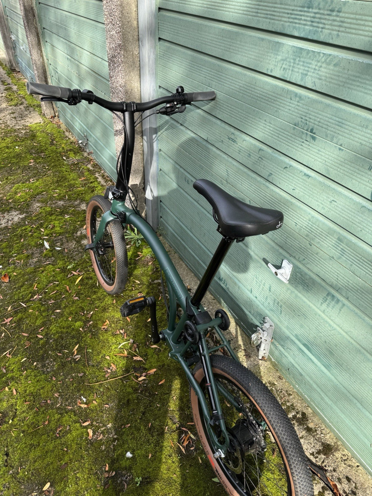 Brompton G-Line 8-Speed Folding Bike Forest Green Medium Frame Excellent Cond