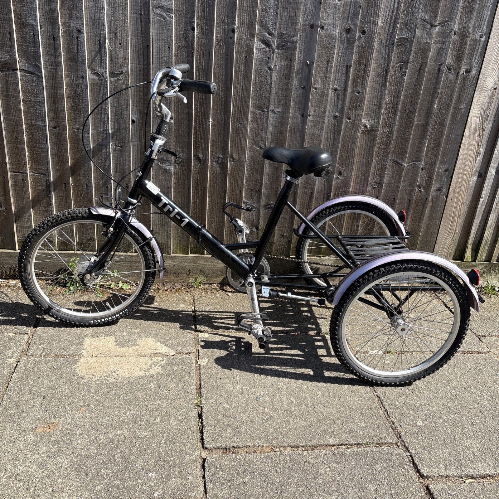 Pashley Tri-1 Adult Foldable Tricycle Trike - Gears Not Working