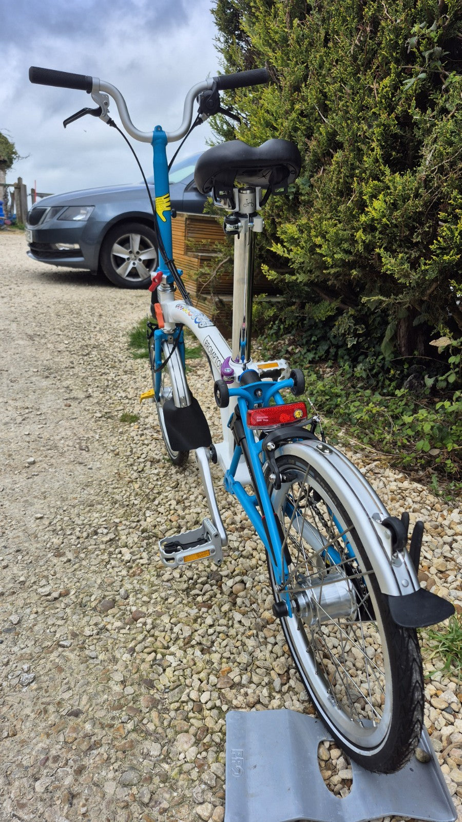 BROMPTON A-LINE UNUSED 3 SPEED FOLDING BIKE SERVICED IMMACULATE CONDITION