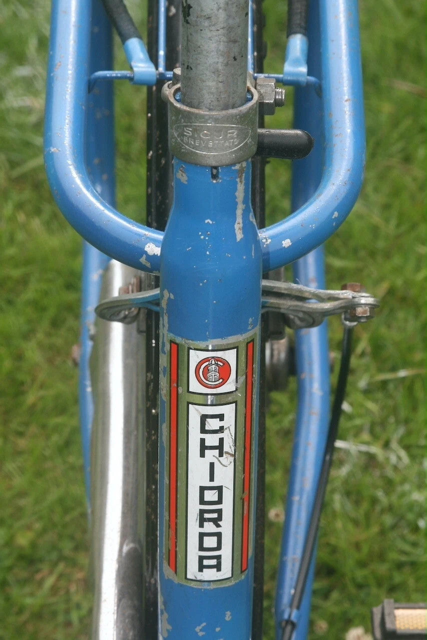 Chiorda Dingo Vintage Italian Folding Bike with Dynamo 20" Wheels Very Rare