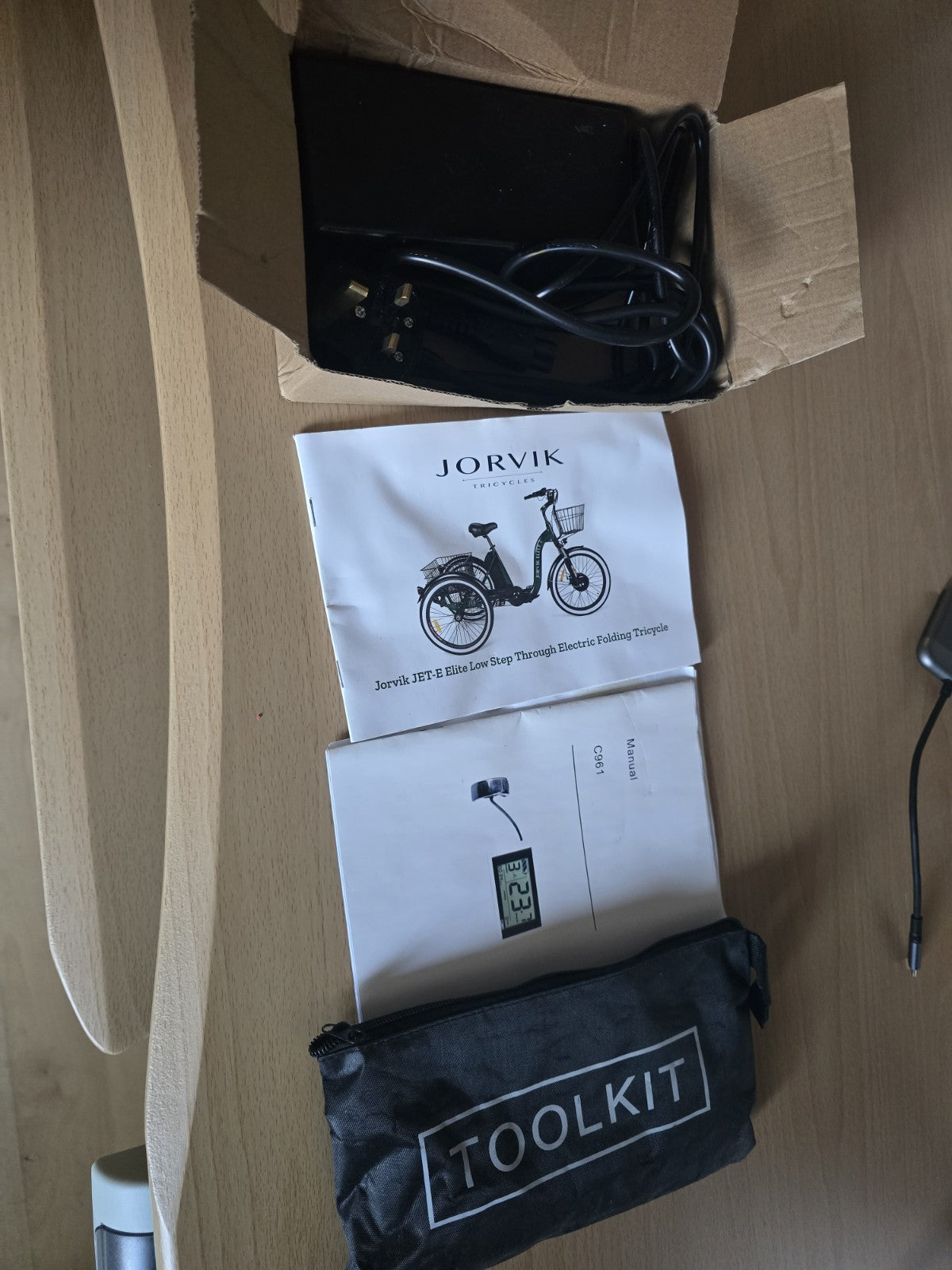 Jorvik Folding E- Tricycle Elite E Folding Trike