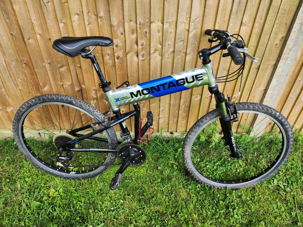 Montague Full-Size Foldable Mountain Bike.