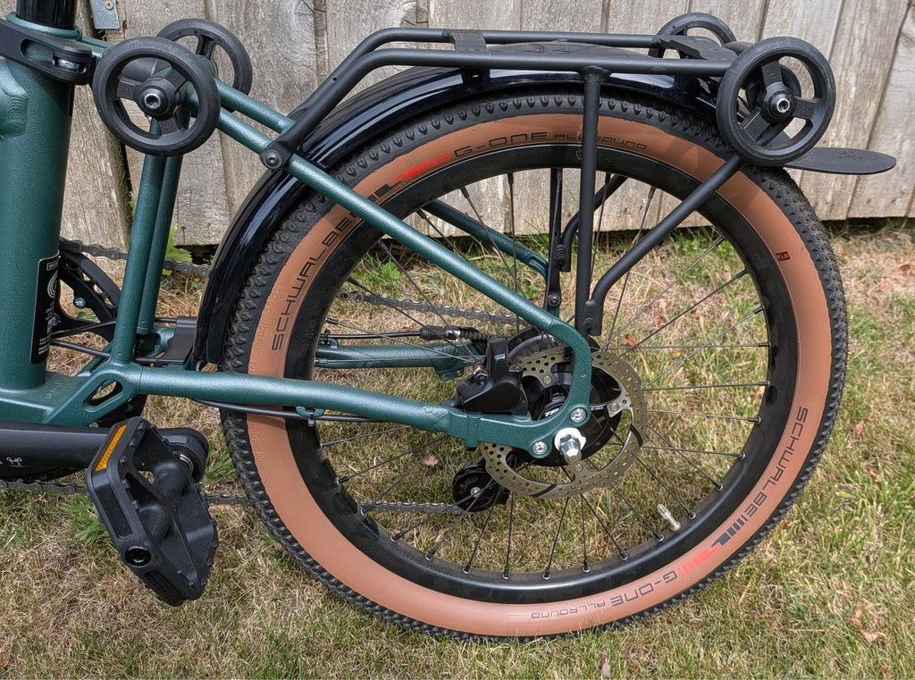 Brompton G Line  |  Large Frame  |  Forest Green  |  Hydraulic Brakes