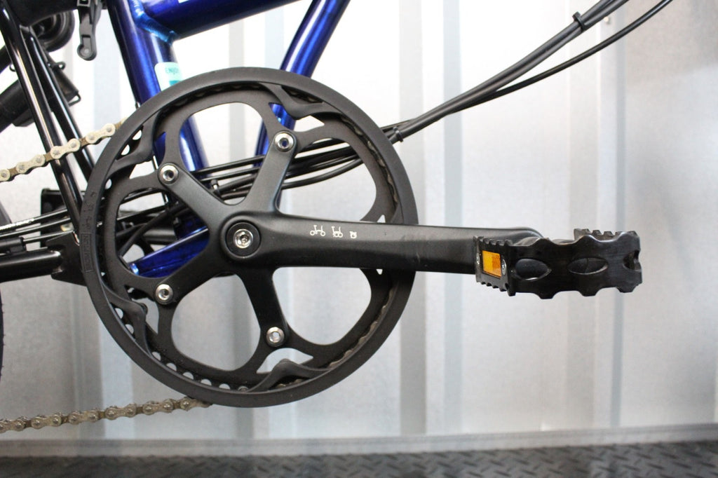 Brompton C-Line Electric 6 Speed Bolt Blue Lacquer - Lightly Used