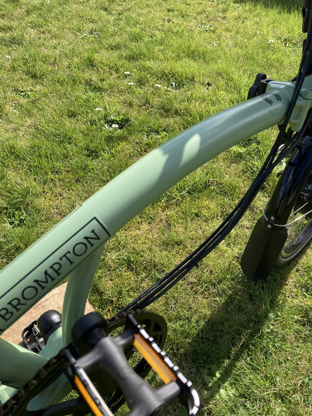 2024 C Line Brompton 4 Speed Folding Bike