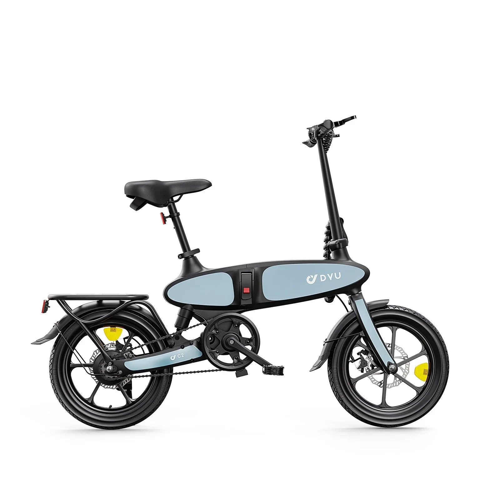 16" All Terrain 2.5" Folding Magnesium Alloy Bicycle bike, 250W,48V 7.5Ah-C2
