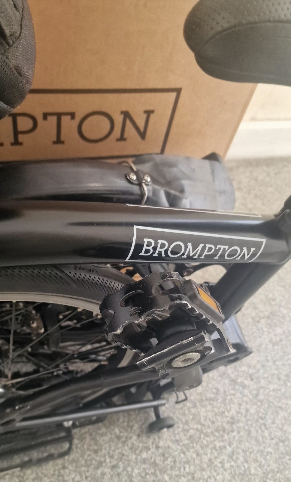 BROMPTON BLACK C Line m6L 6 Spd fold bike Free UK & Low Co$t WORLD📦🛩 🌎