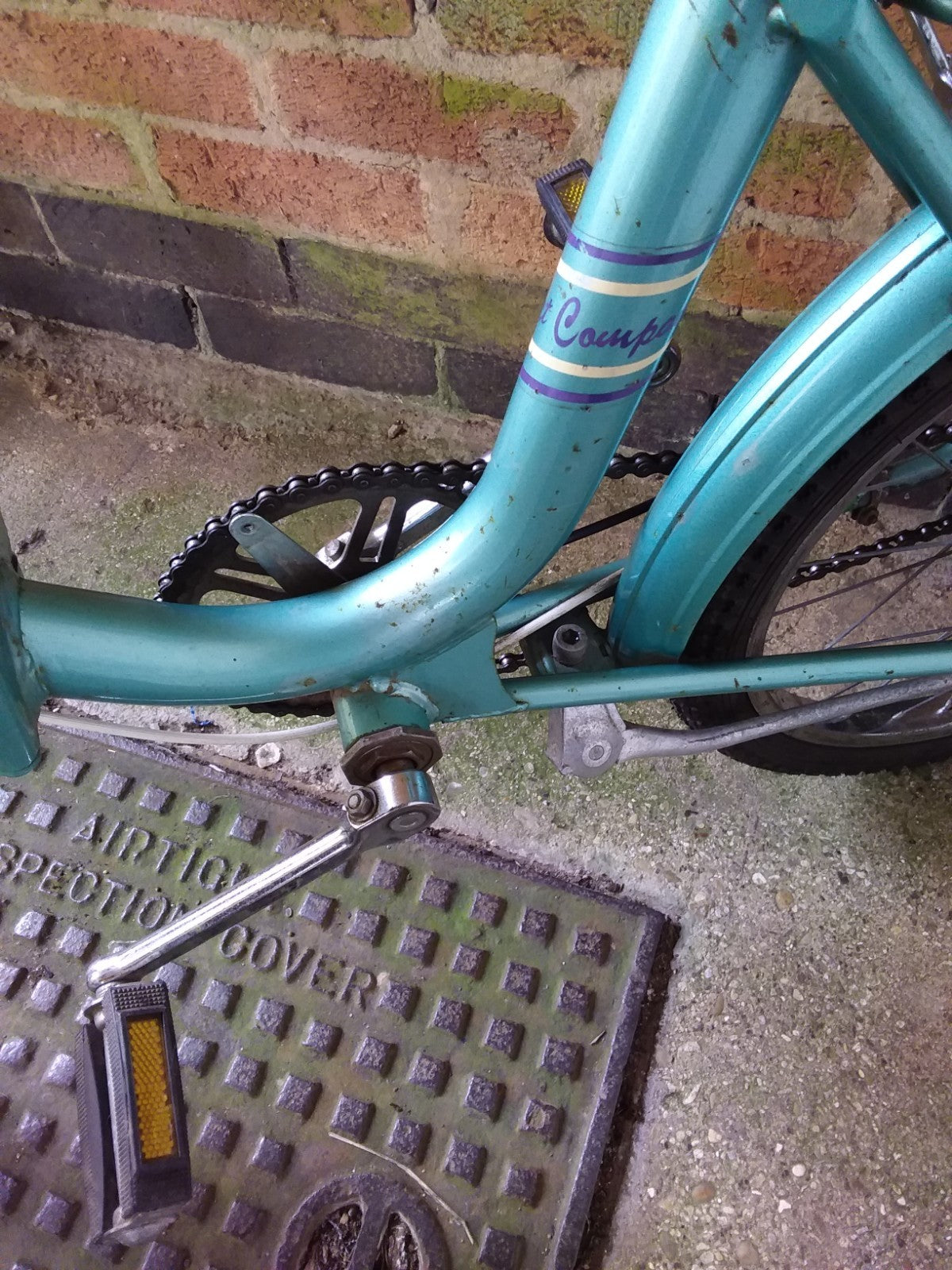 Hercules Compact Folding Bike Vintage 1970s 20" Wheel