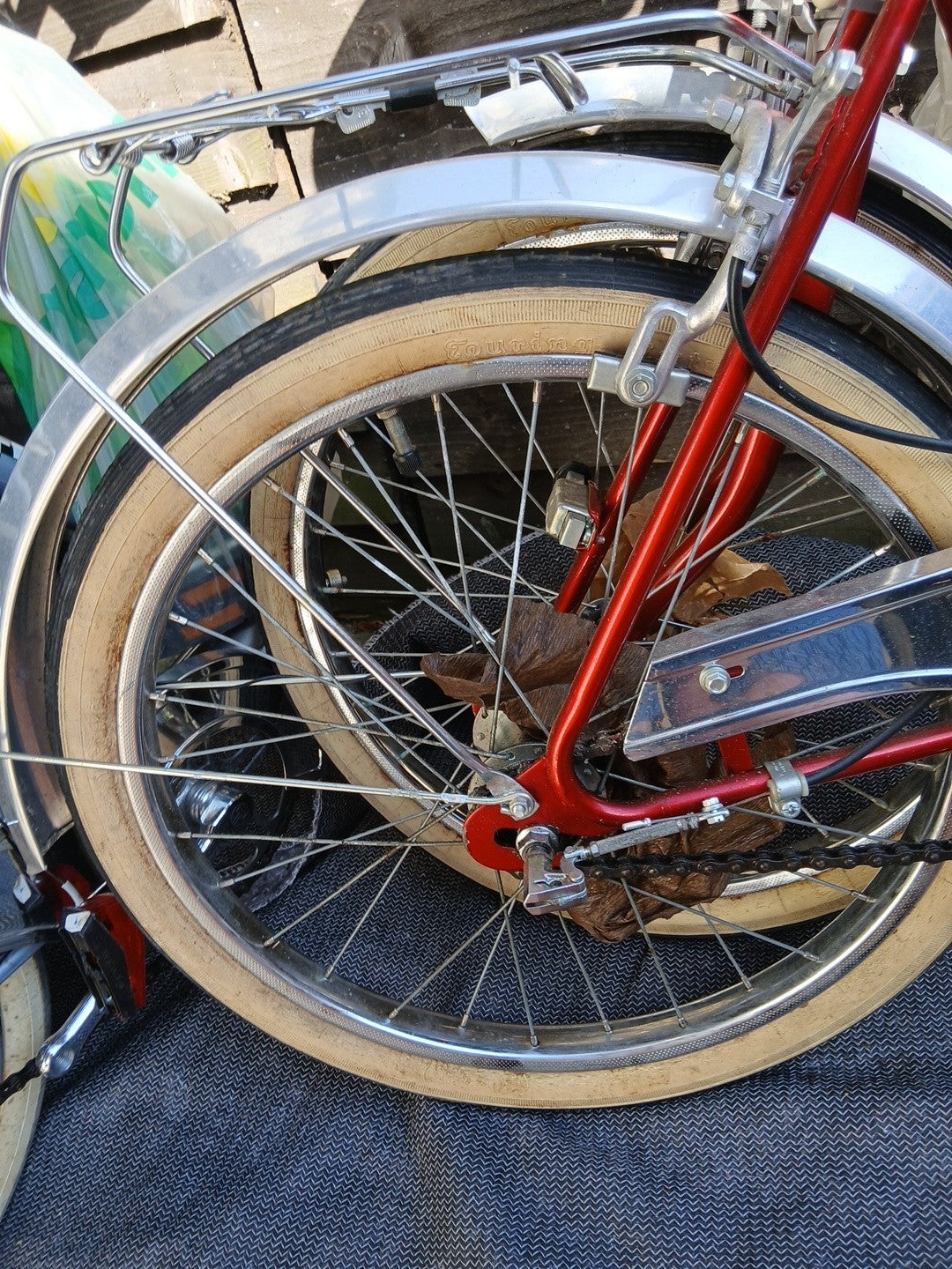 Pair Of Quality 1980s Folding Bicycles ELITE brand German Made Unused