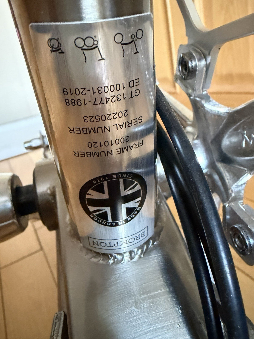 3Sixty  Folding Bicycle Brompton Replica Commuting Bike