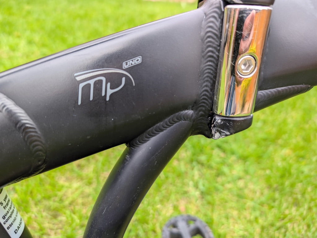 Dahon Mu Uno Black Folding Bike Single Speed Coaster Brake 9kg One Owner VGC