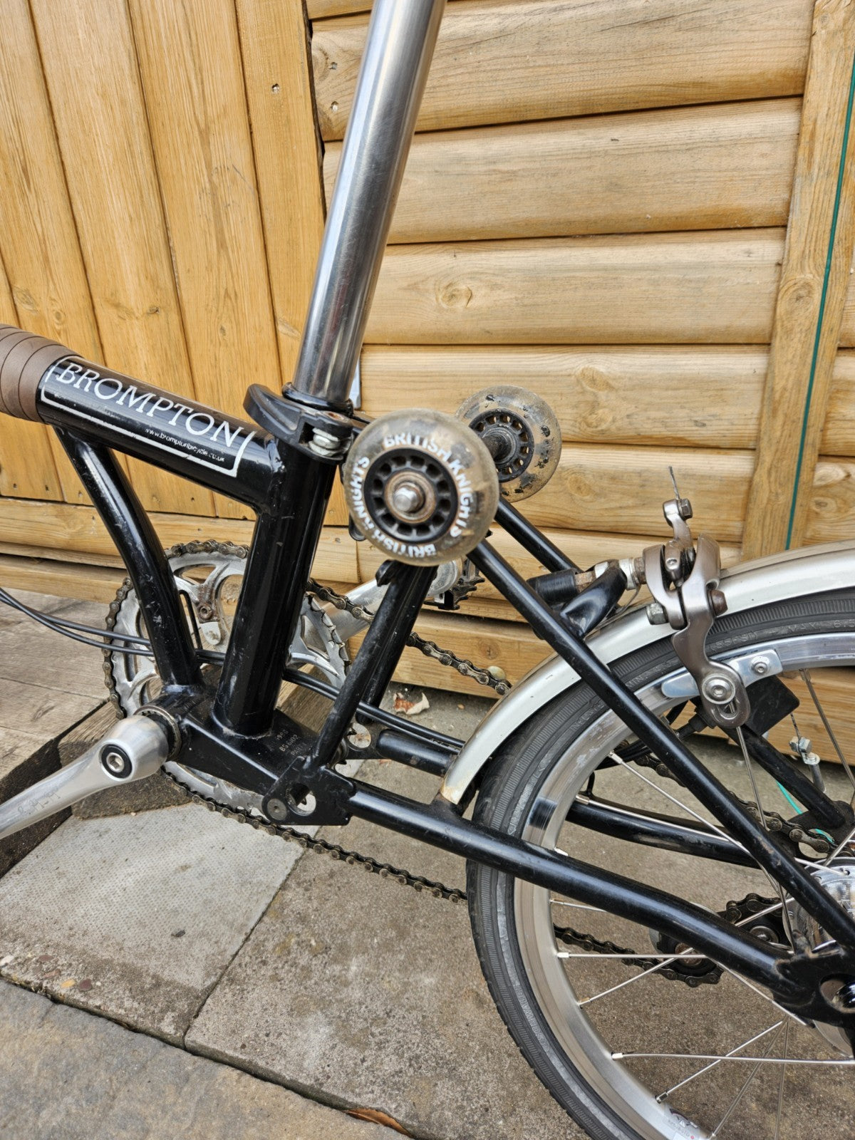 Brompton Folding Bike - 3 Speed - Good Condition - Black - Read Notes