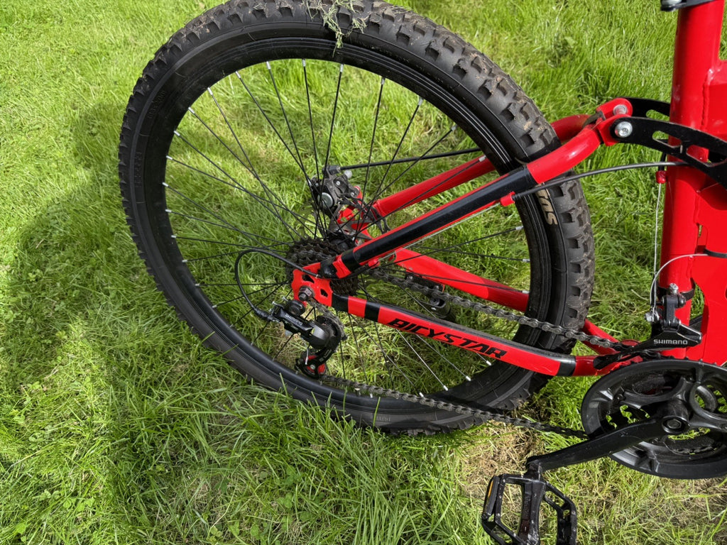 26 Inch Folding Bike, Bicystar Mountain Bike Adult bicycle Dual Suspension