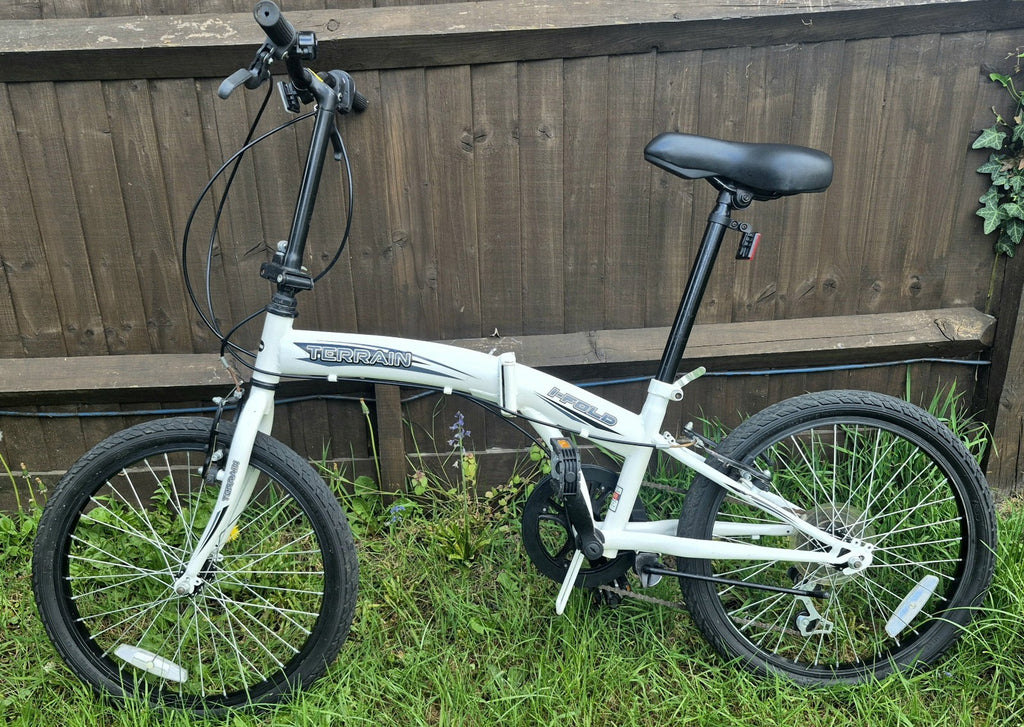 20-inch Folding Bike Terrrain I-Fold with 6-Speed Shimano Gears, Lightweight