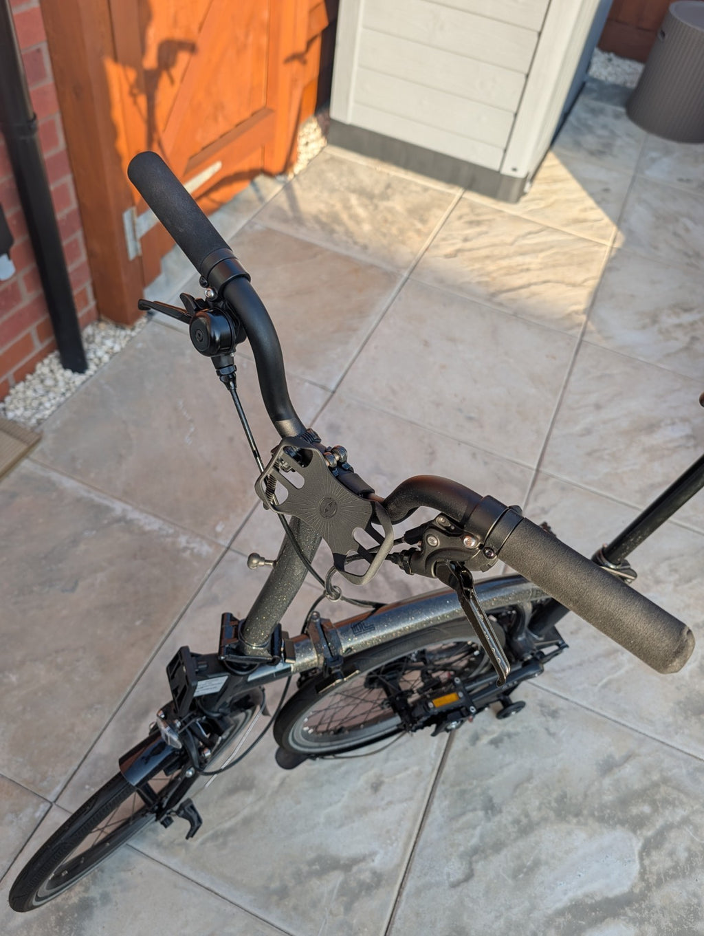 Brompton P-Line 4-Speed - Midnight Black Metallic (Rare Colour) - Late 2022
