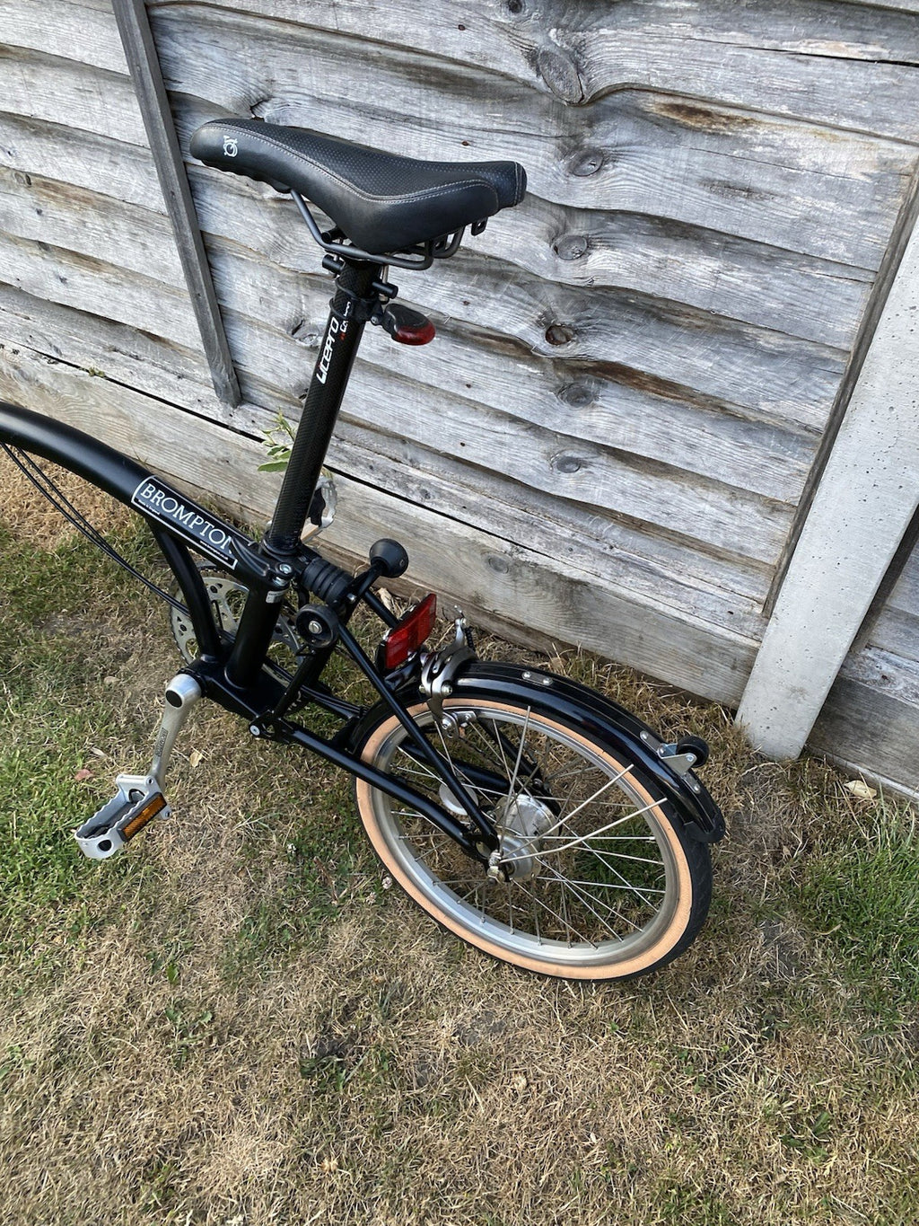 Brompton 3-Speed Black Foldable Bicycle