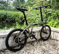 Carrera Intercity Disc 9-Speed Folding Bike, disc brakes, bike bag, low miles.