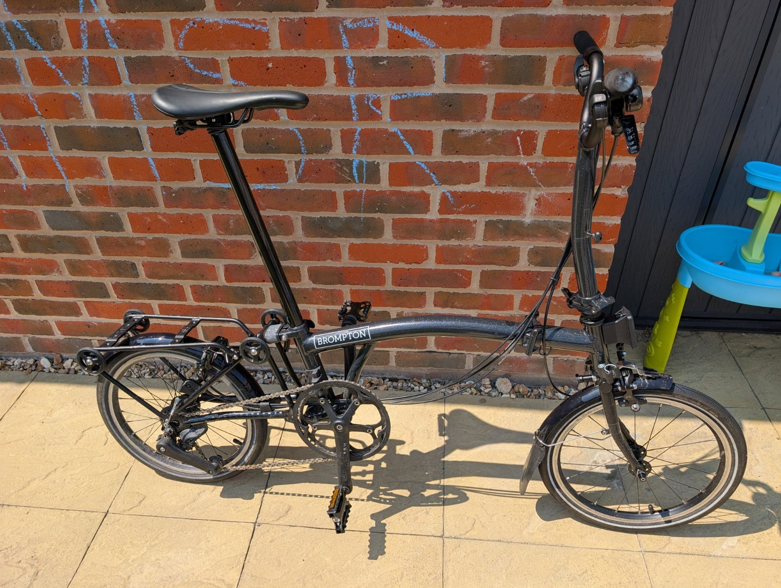 Brompton P Line Explore 12 Speed Folding Bike in Excellent Condition