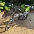 Carrera Intercity Folding Bike 20in 8-Speed V-Brake Rear Rack Mudguards Black