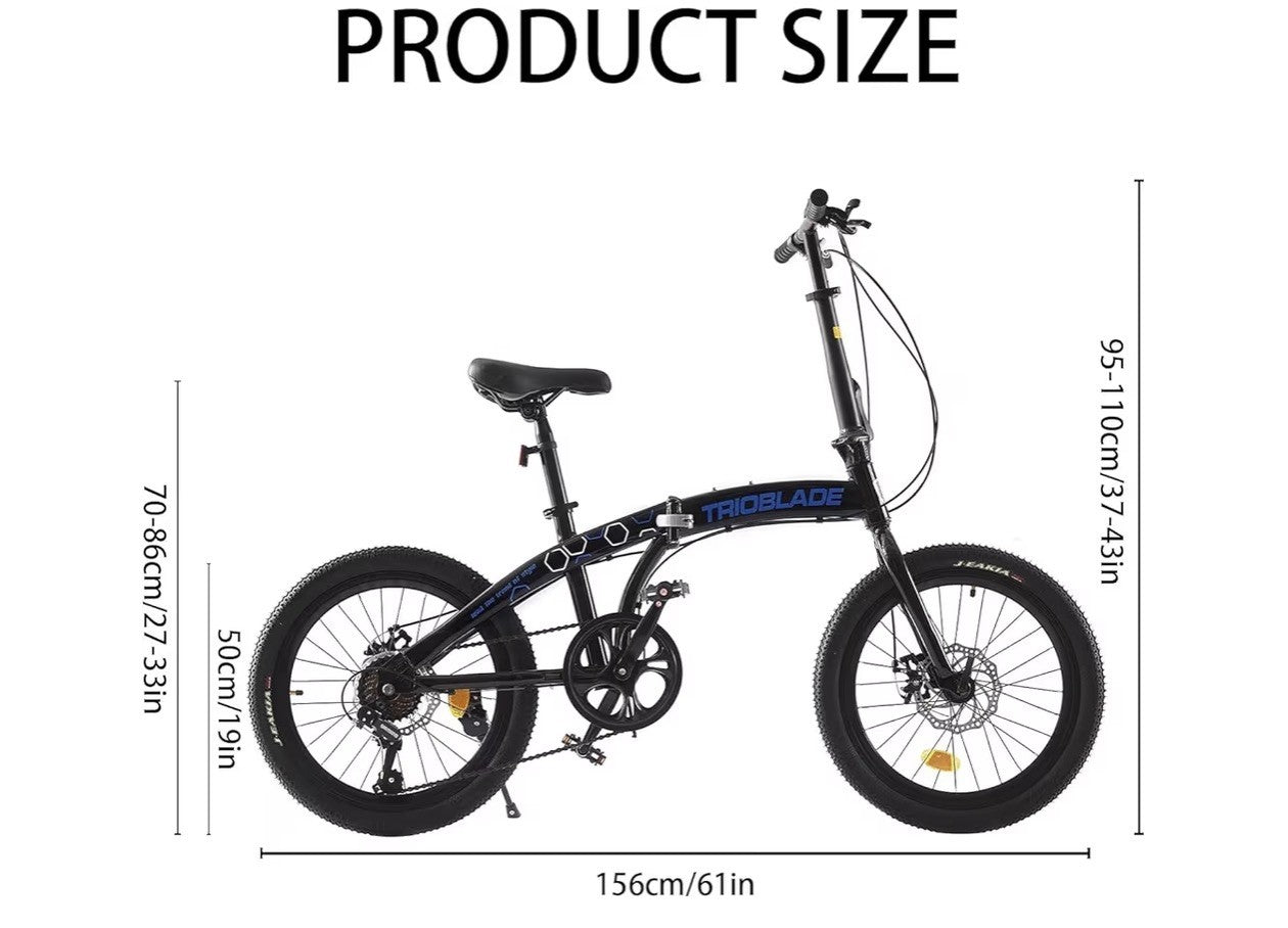 Folding bicycle (Trio blade) has only been used for 5 days