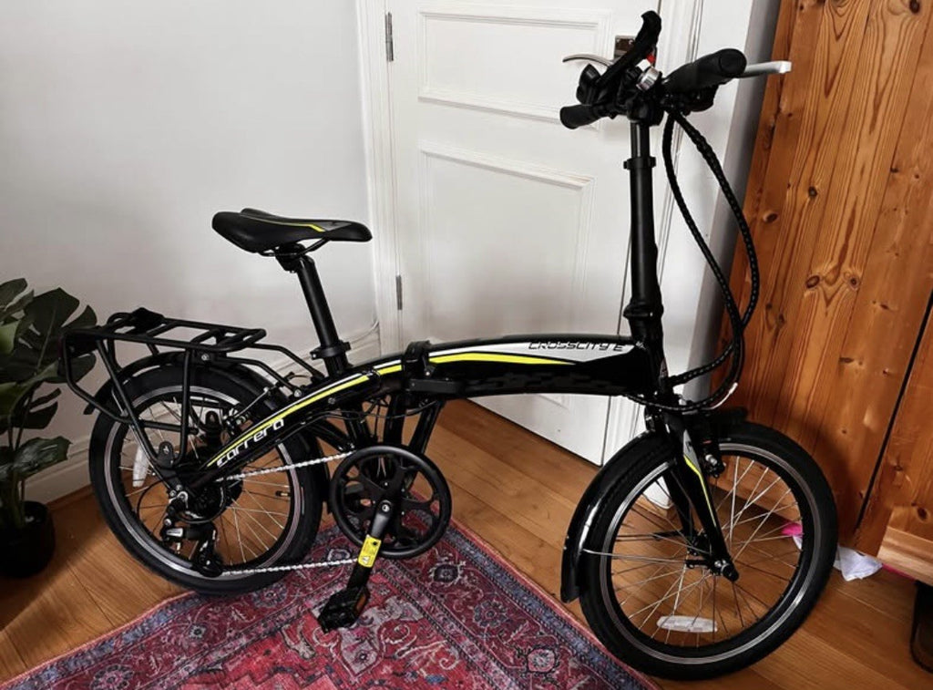 CARRERA CROSSCITY E FOLDING BIKE HARDLY USED IN EXCELLENT CONDITION