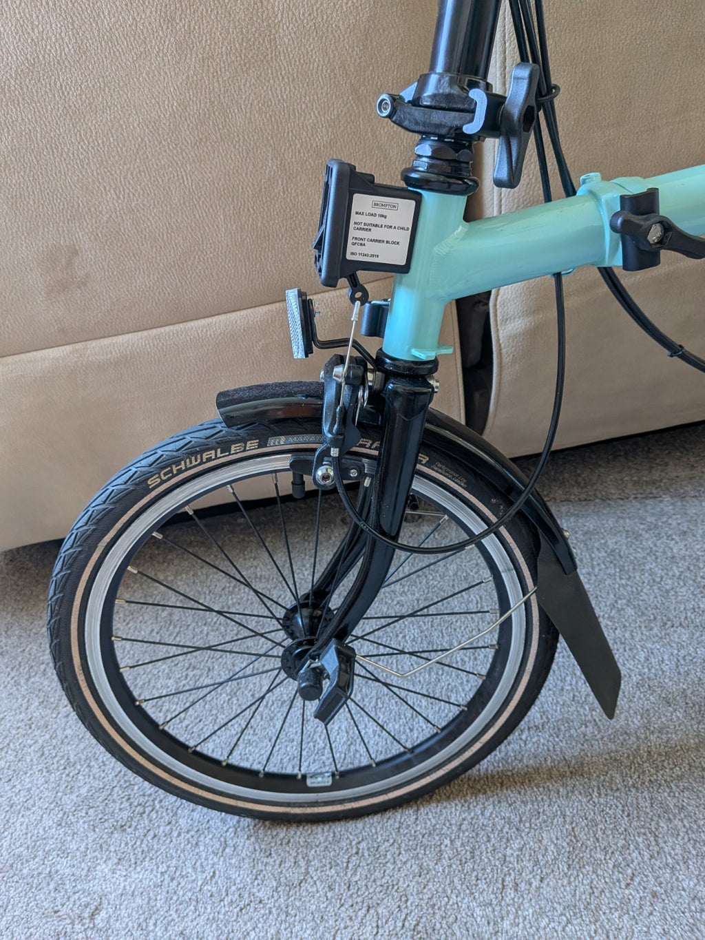 Brompton M6L (C-Line) Black Edition Turkish Green with Upgrades, Rare & Pristine