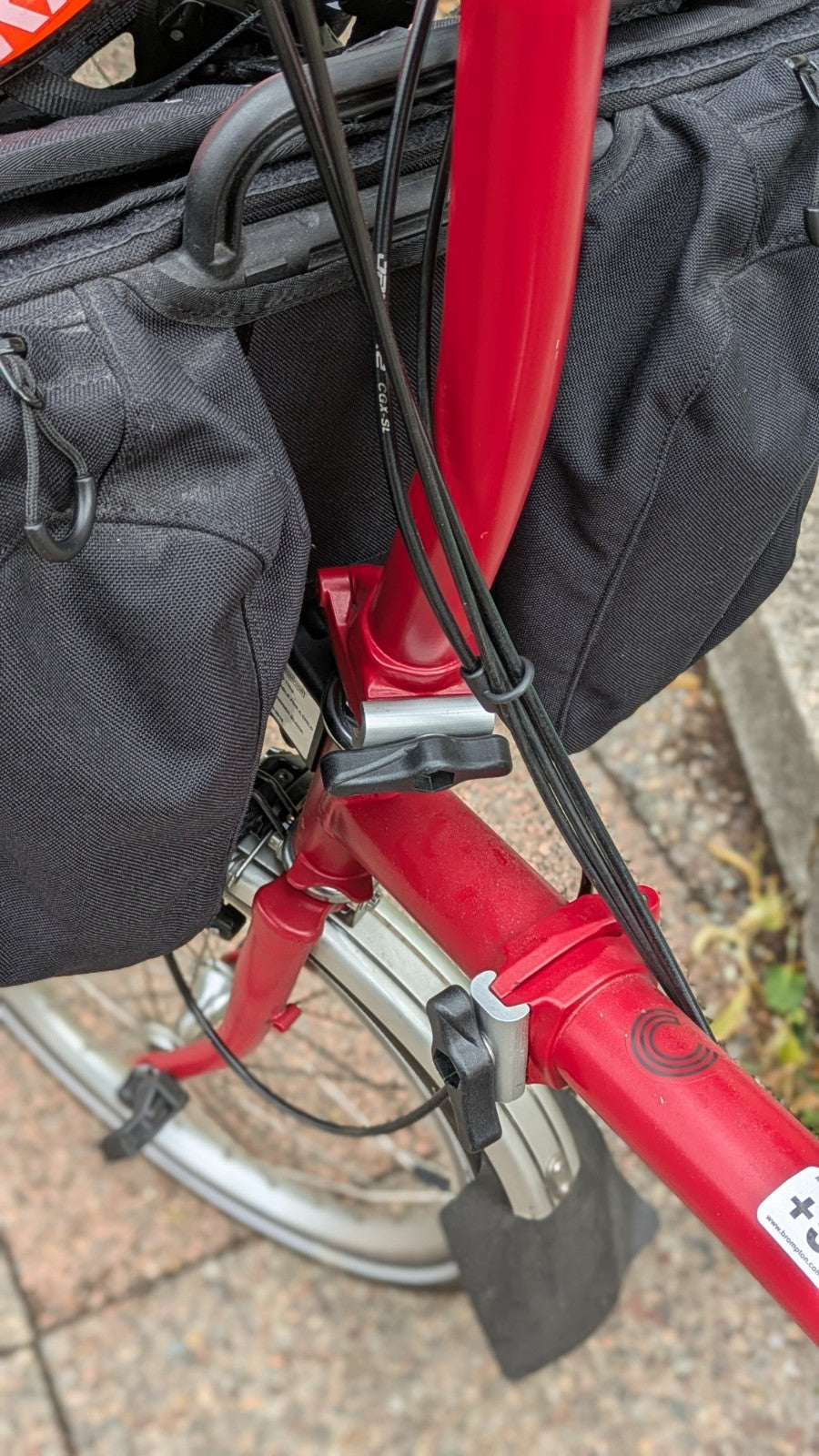 Brompton M6L Red House Silver Edition 2022 Foldable Bike RRP £1415