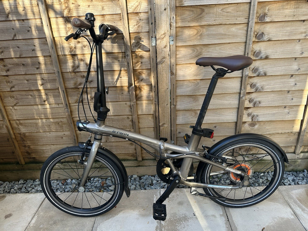 BTWIN Tilt 900 Folding Bike 9-Speed, Lightweight