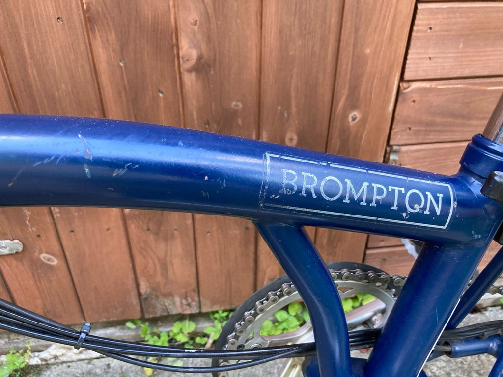 Brompton S6l 2019  - dynamo lights , mudguards & carrier block - 6 speed
