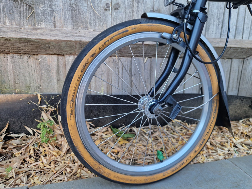 Brompton M3L black - 3 speed - thumb shifter