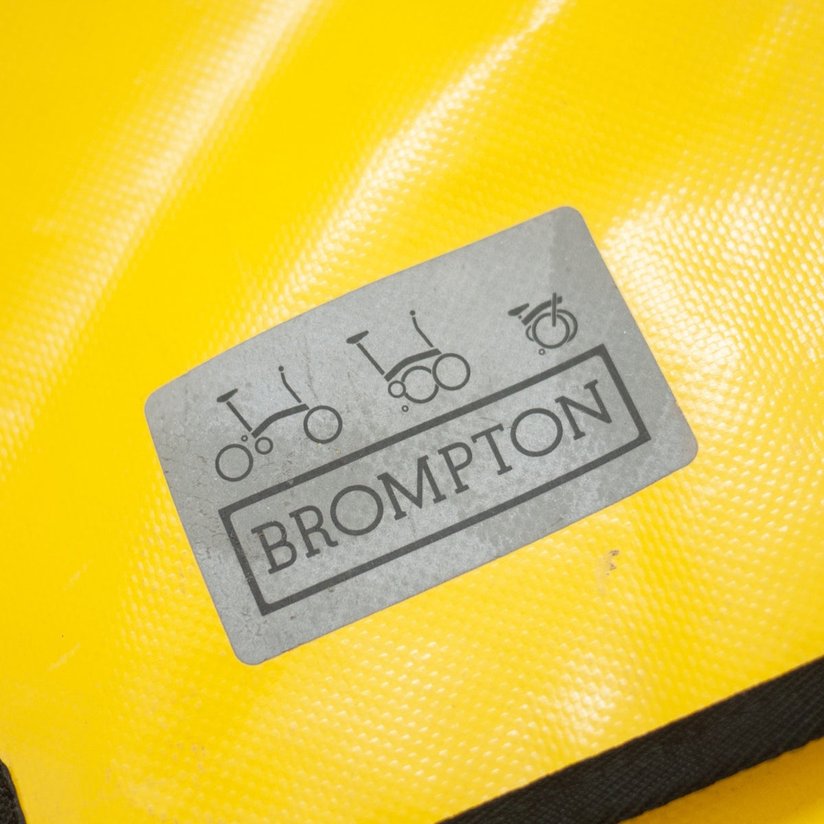 Brompton Ortlieb O Bag - Yellow & Brompton Front Carrier Block Same Day Dispatch
