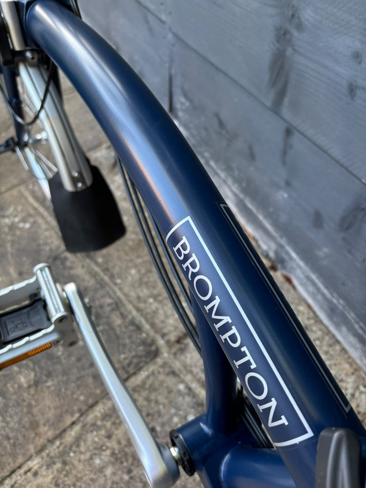 2021 Brompton M6L C Line Folding Bicycle 6 Speed Tempest Blue - Hardly Used