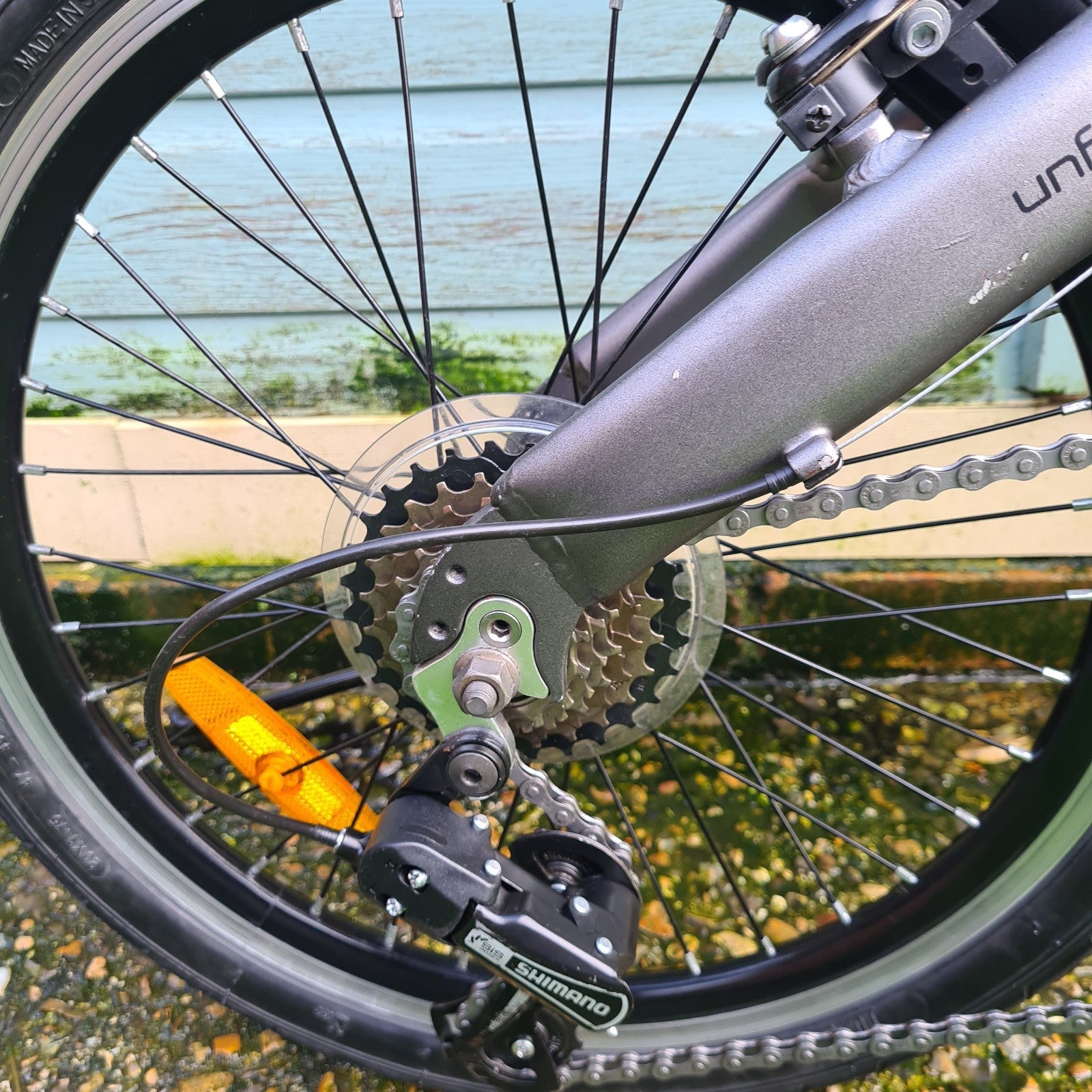 Tiger Origami 20 Inch Lightweight Folding Bike 6 Speed Great Condition