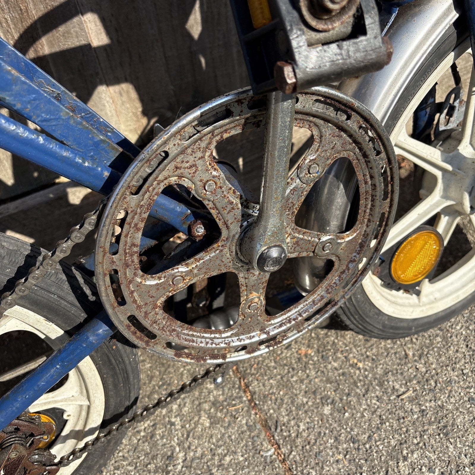 Vintage DI BLASI Folding Bike- Navy 4 Gears