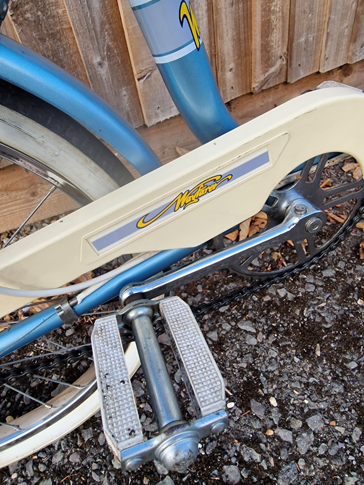 vintage APOLLO WAYFARER  3 Vintage Folding BLUE Bike,3 speed 20’ wheels,PRISTINE