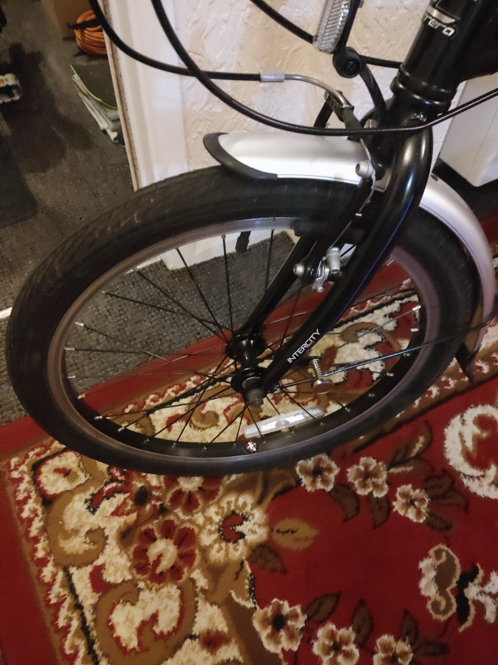 Carrera Intercity Folding Bike Black