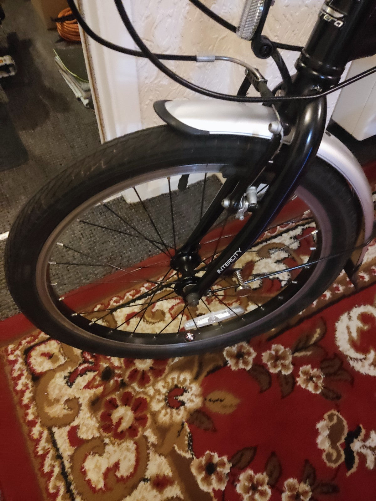 Carrera Intercity Folding Bike Black