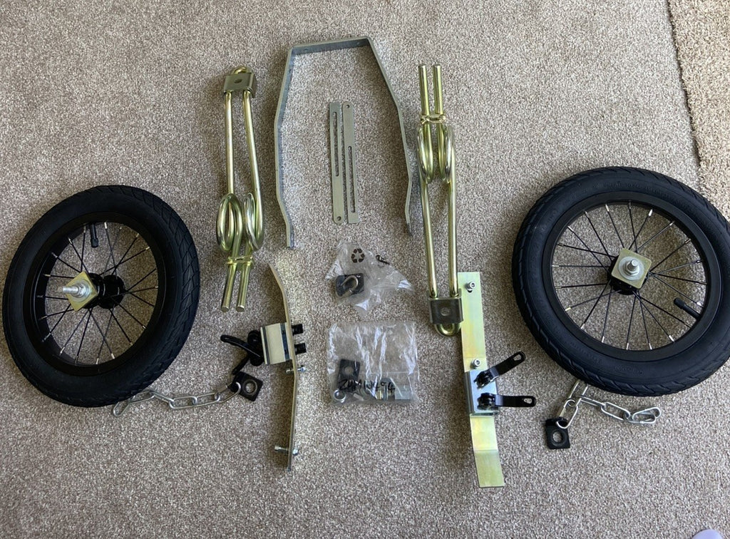 BIKE TO TRICYCLE CONVERSION KIT-DUTCH ENGINEERED- SWINGINGWHEELS/DOUBLE TWELVES