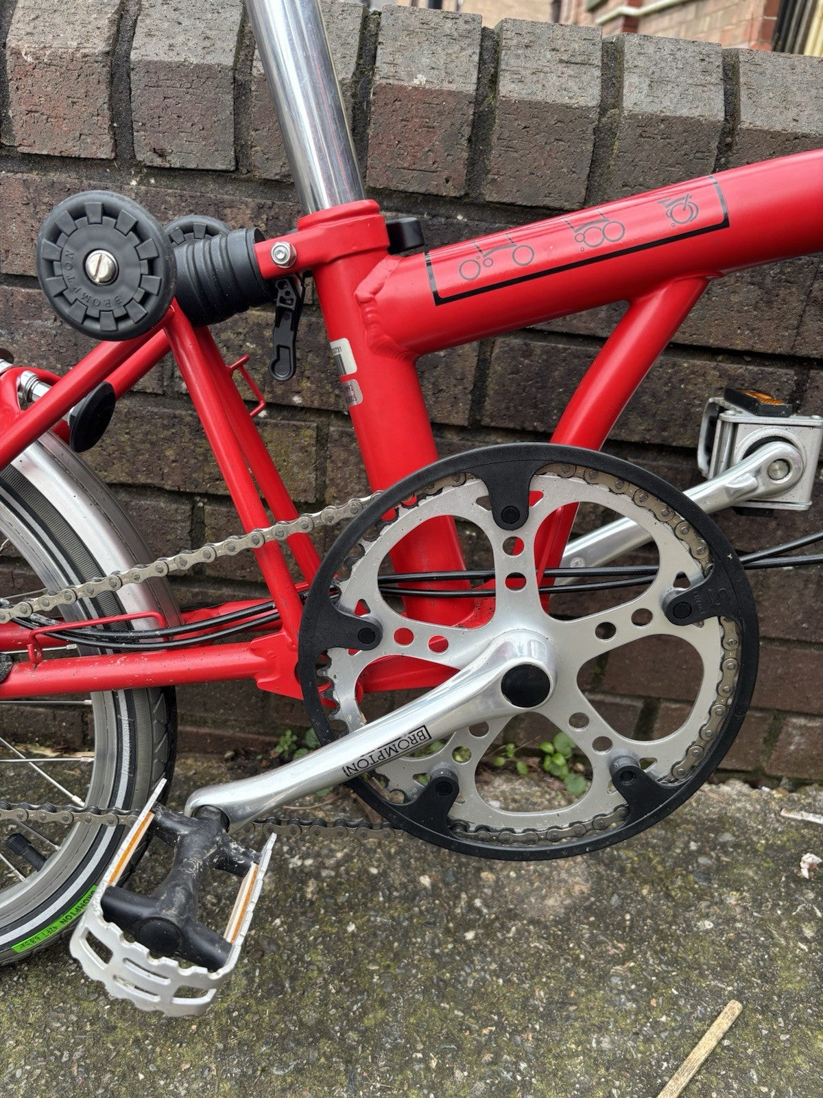 2010 Brompton S3L folding bike C Line Low Equivalent in Immaculate Condition