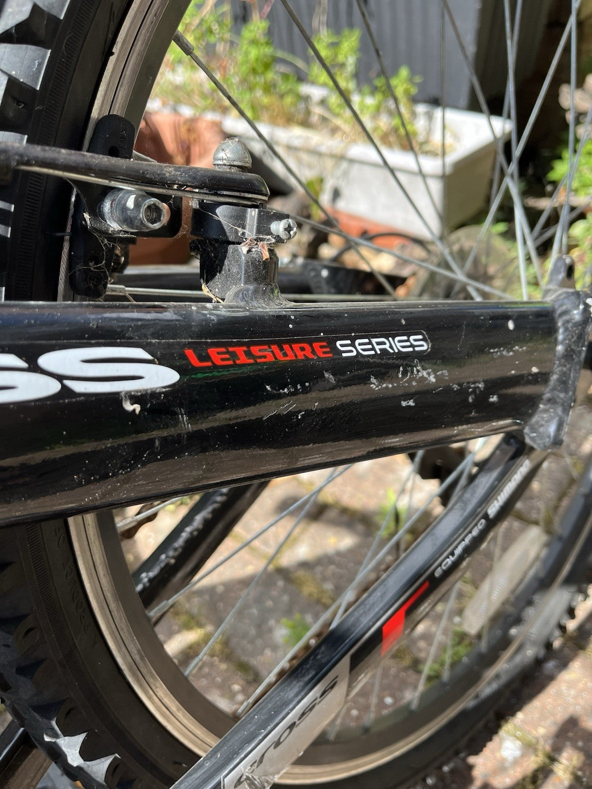 Explorer Cross Leisure Series Folding Bike Black And Red