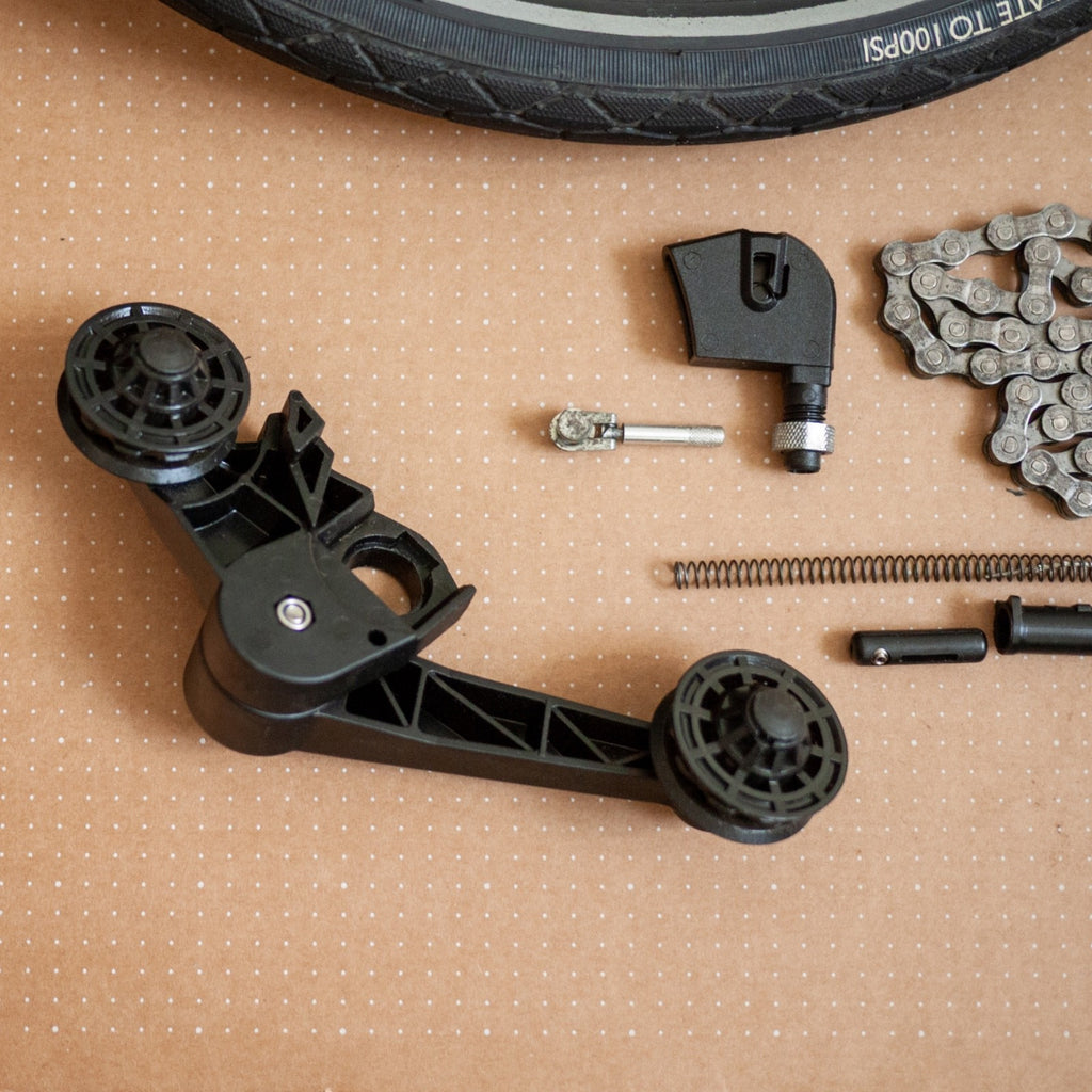 Brompton Folding Bike Superlight Wheelset 6 Speed Wide Ratio Integrated Shifter