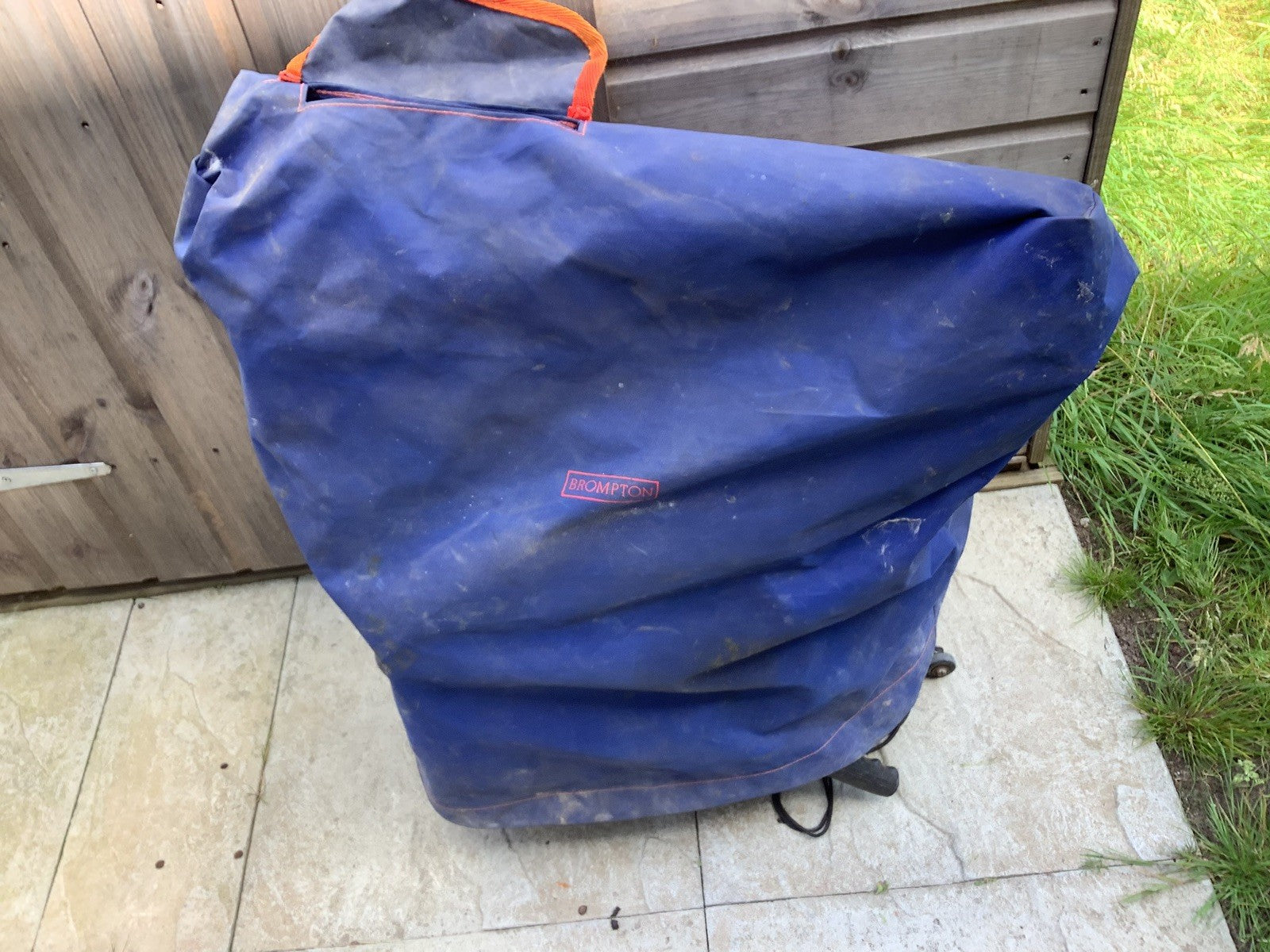 Vintage Original Low Mileage Brompton C Line 5 Gear 1988 T5M and Storage Bag
