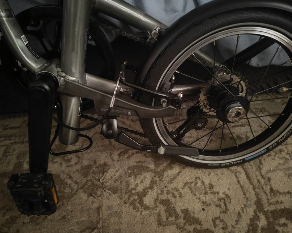 Btwin - Compact Folding Bike lite 1 Second Aluminium Cycle