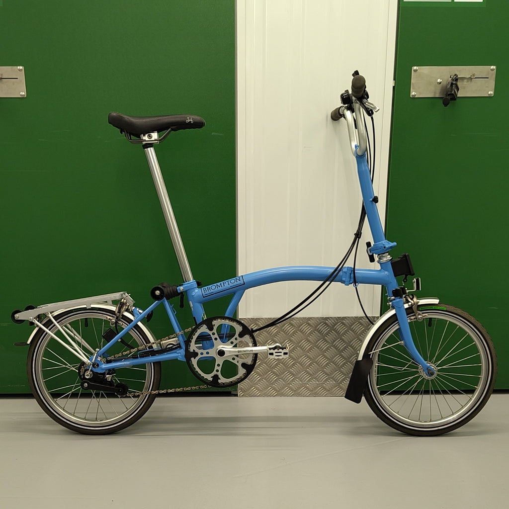 Brompton C Line Explore M6R rack mudguards six gears medium Only test ridden