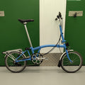 Brompton C Line Explore M6R rack mudguards six gears medium Only test ridden