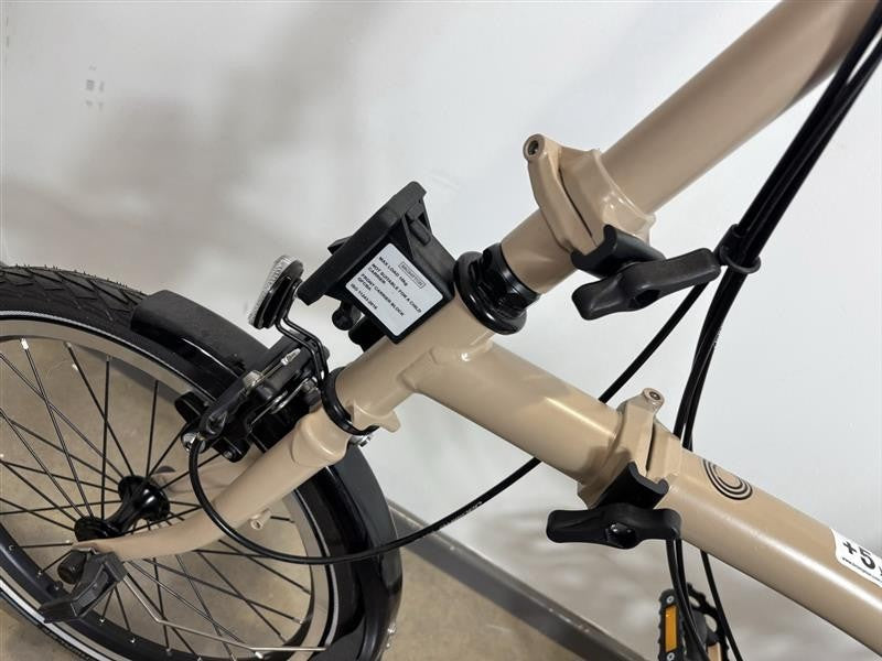 Brompton C Line 6 Speed 2023 High Handlebar Folding Bike - Dune Sand
